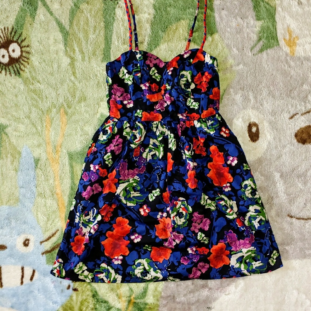 EUC Xhilaration Floral Sundress